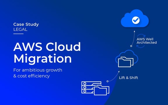 AWS Cloud Migration Graphic