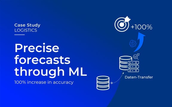 Precise forecasts through Machine Learning Graphic