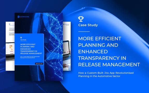 Graphic Case Study "More efficient planning and greater transparency in release management" 