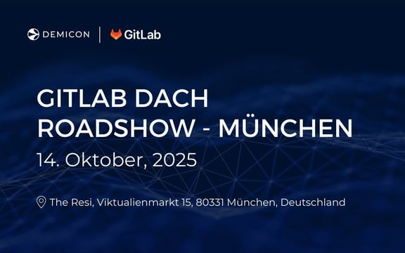 GitLab DACH Roadshow in München am 14. Oktober 2025, organisiert von DEMICON und GitLab, im The Resi, Viktualienmarkt 15, 80331 München, Deutschland