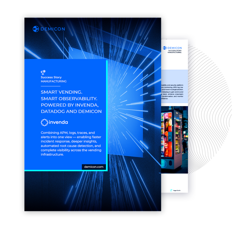 Success Story: Smart Vending & Observability with Invenda and Datadog