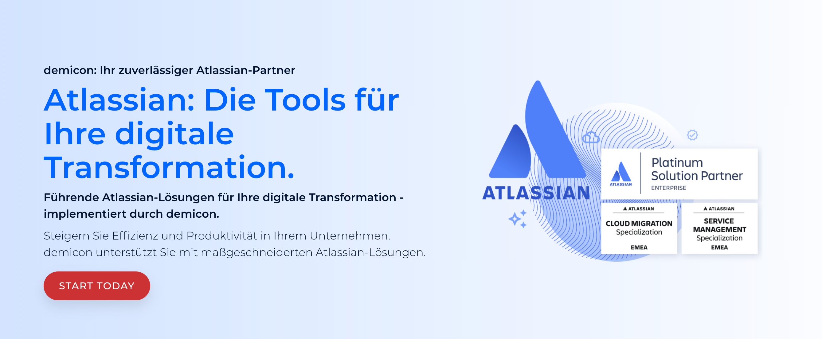 Atlassian Partner für agile Teams & ITSM – demicon