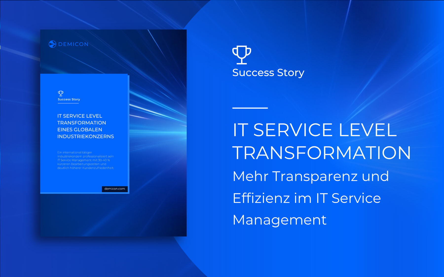 Mehr Transparenz und Effizienz im IT Service Management