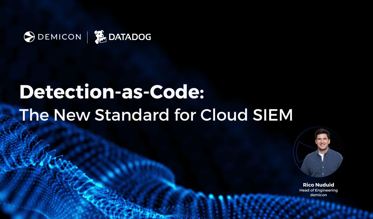Detection-as-Code: The New Standard for Cloud SIEM