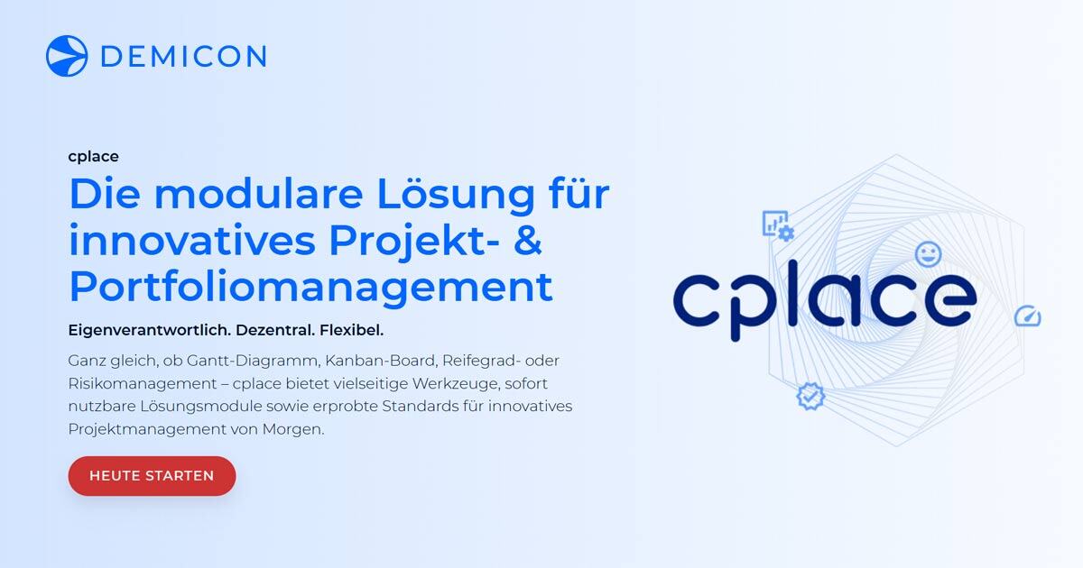 cplace Partner für Projektmanagement – demicon